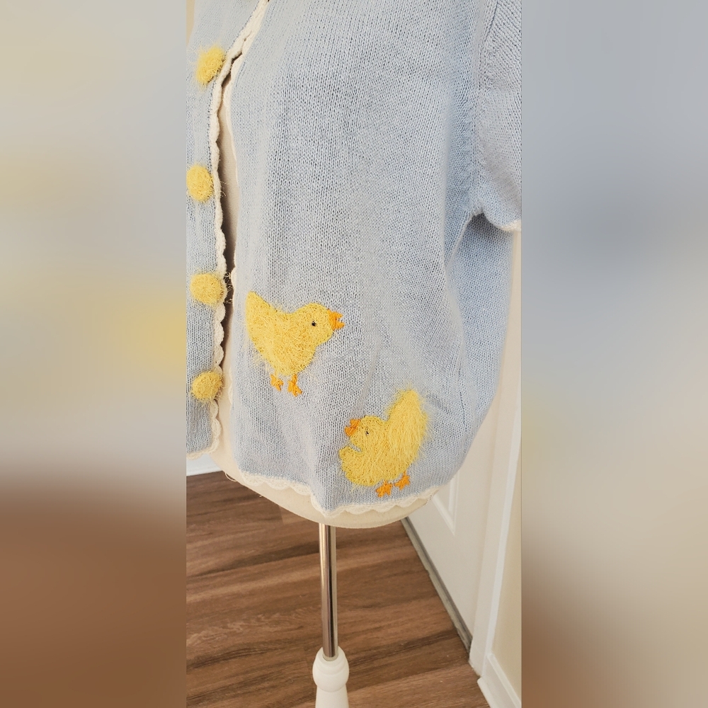Vintage BellePointe Chick Sweater Size L - Picture 5 of 6